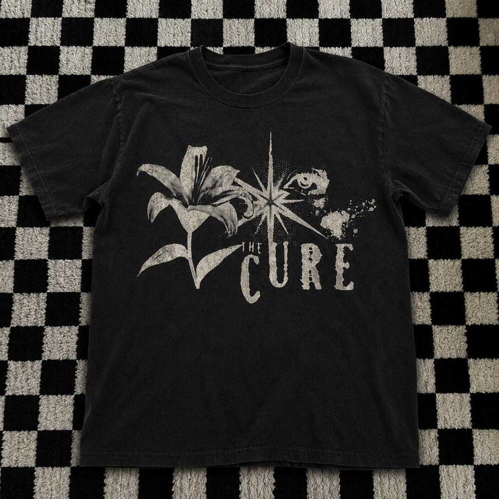 The Cure Floral Logo T Shirt